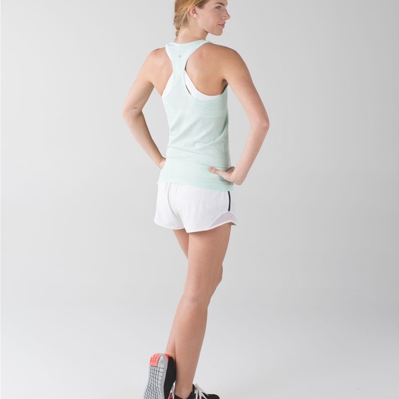 Lululemon Women's Swiftly Tech Racerback Heathered Sea Mist Size 6 - Picture 2 of 7